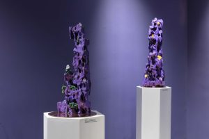 曹雅薇个展-紫色星球现场6